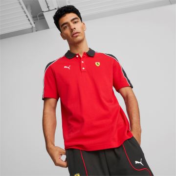 Ferrari T-shirt, red-black (4)